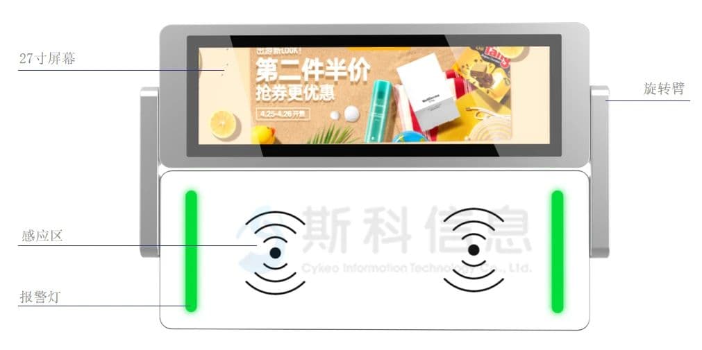 新品发布 | 斯科超高频RFID相控阵智能门禁来袭，线下门店福音（images 9）