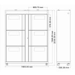 CK-G2224 RFID智能工服管理柜（images 7）