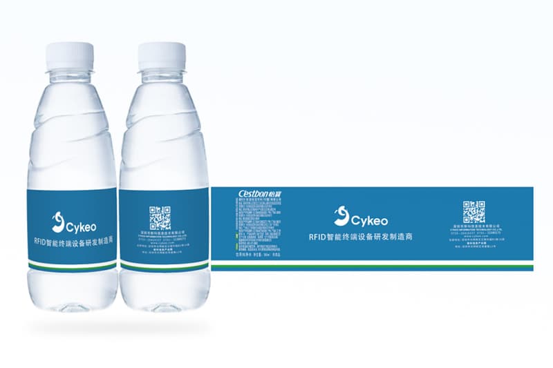 瓶裝水展示效果