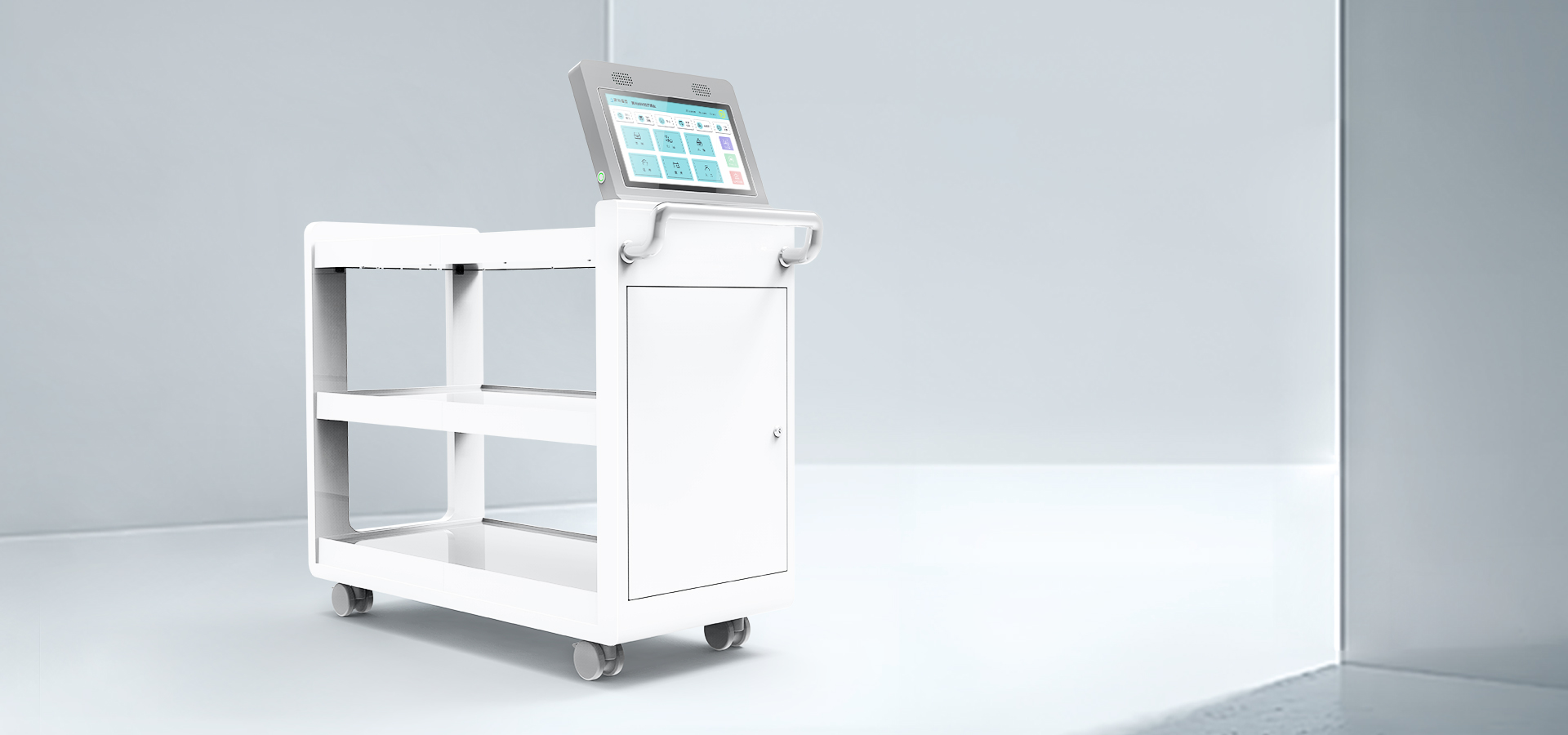 UHF RFID
醫療智能盤點車系列