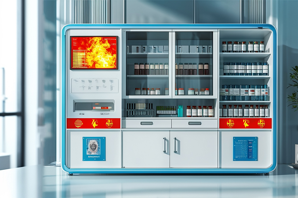 ?醫院檢驗科用RFID危化品柜管理毒麻藥品合規嗎？