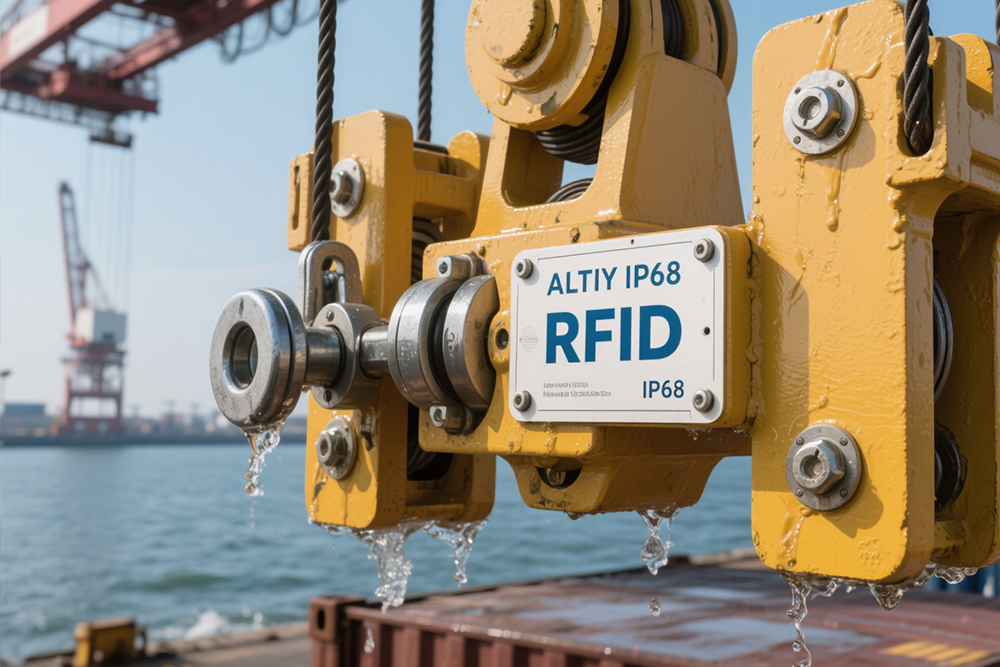 港口裝卸設(shè)備管理現(xiàn)場(chǎng)：某港務(wù)集團(tuán)RFID智能柜防鹽...