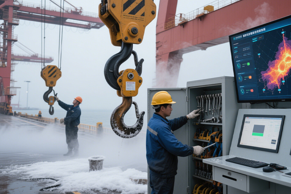 港口装卸设备管理现场：某港务集团RFID智能柜防盐雾腐蚀方案（images 2）