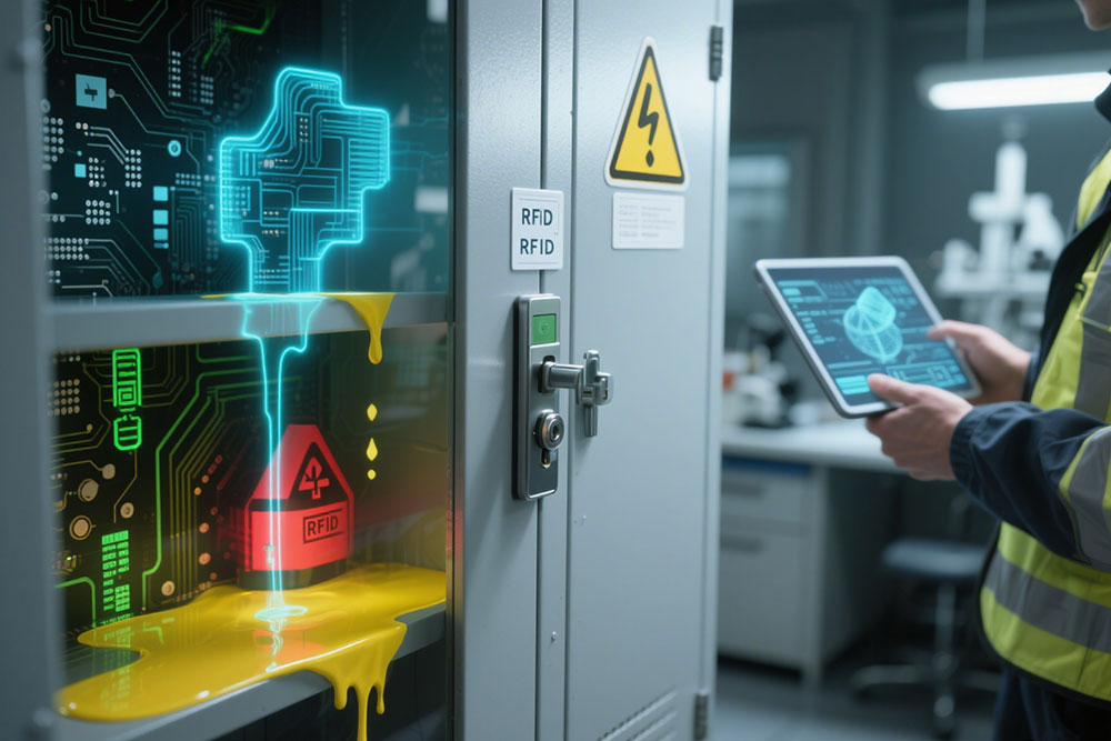 危化品柜突發(fā)泄漏？RFID智能傳感如何實現(xiàn)秒級應(yīng)急...