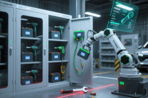 新能源汽車換電站標配：RFID智能柜如何實現電池拆...