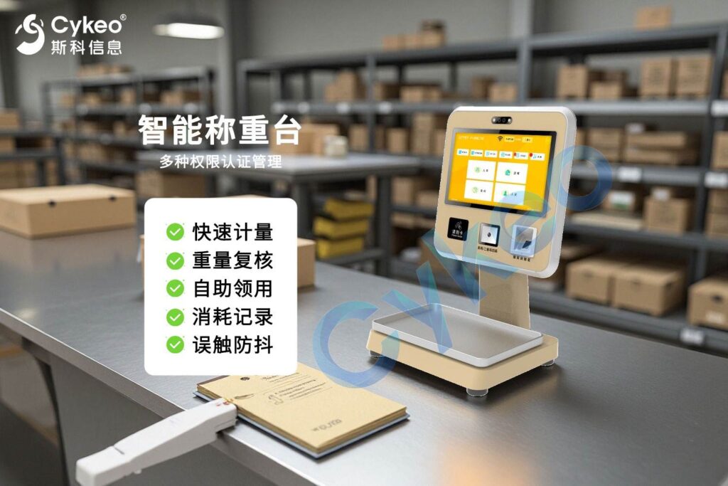 當你的庫房物料損耗難管控時,真該看看這家企業怎么做到「零異常流失」 2 智能称重台