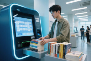 圖書館日處理8000本書仍零差錯？RFID自助借還機實...
