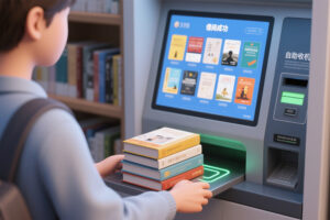 智慧圖書館RFID借還系統：1秒完成多本書籍識別