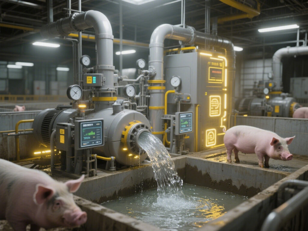 在浙江衢州的現(xiàn)代化豬場上 3000頭生豬的數(shù)字化生存實驗正在悄然改變傳統(tǒng)養(yǎng)殖業(yè) 2 猪联网