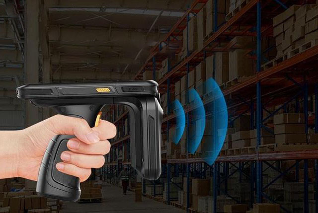 縣域財政資產管理改革中的技術嘗試——以RFID應用為切入點的實證觀察 1 RFID手持機盤點資產