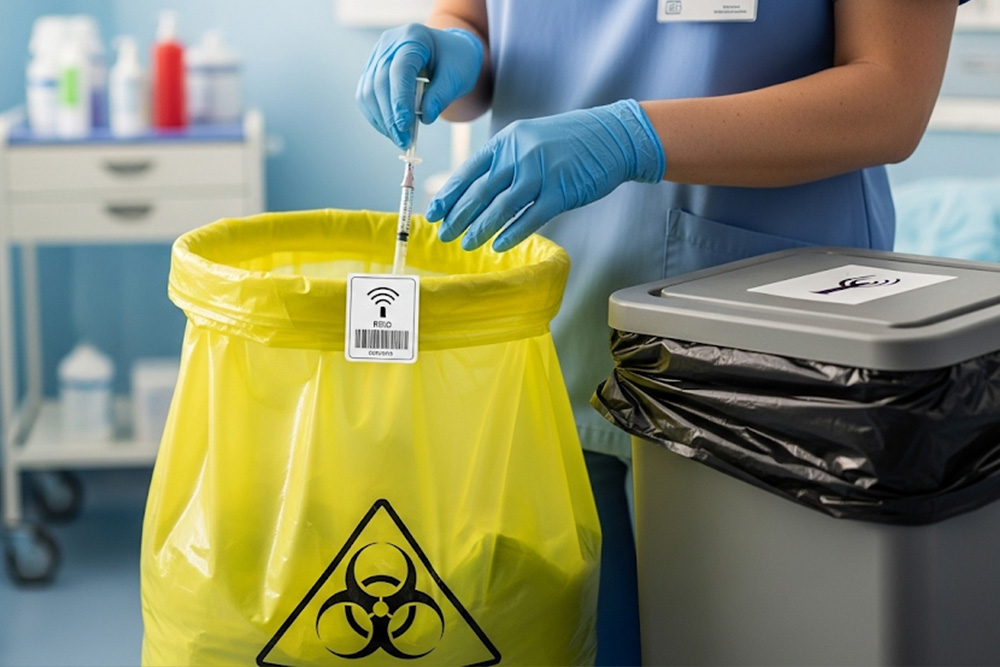 RFID標(biāo)簽如何解決醫(yī)療廢棄物管理難題 RFID標(biāo)簽如何解決醫(yī)療廢棄物管理難題